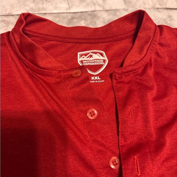 Mountain Expedition Red Polo Shirt Sz XXL‎ - Picture 2 of 2